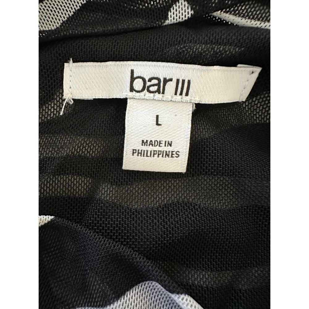 Bar III
Women's Zebra-Print Mock Neck Midi Dress size large - Picture 8 of 11